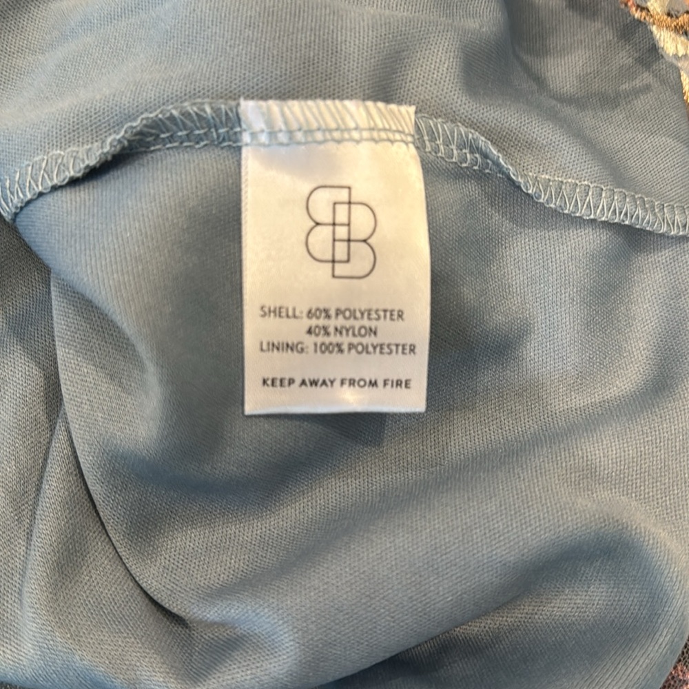 NWT Baltic Born duchess tulle blue garden embroidered dress - Picture 9 of 16